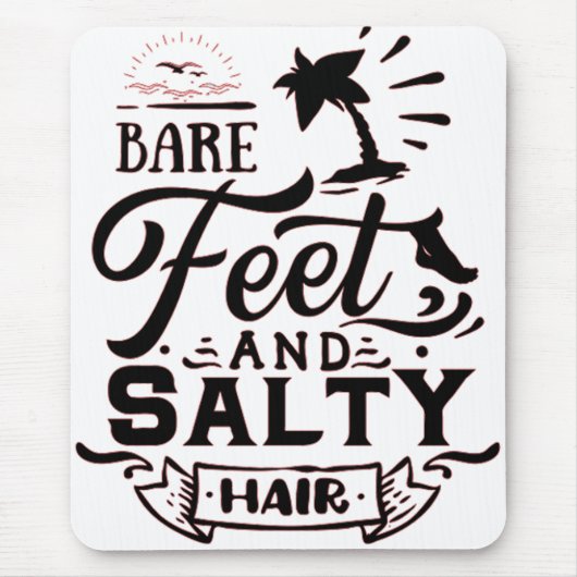 FETT- UND SALTY-HAAR - STRANDLOVER MOUSEPAD (Vorne)
