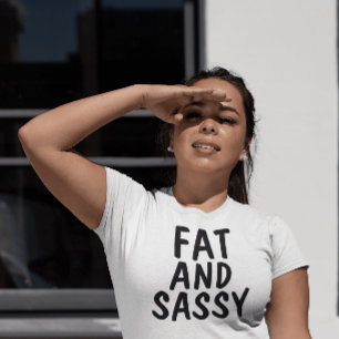 FETT- UND SASSENT - Shirt, BBW Tri-Blend Shirt