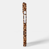 Fett und stilvoll: Personalisierter Leopard Print  Case-Mate iPhone Hülle (Rückseite / Links)