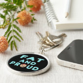 Fett und Stolz Schlüsselanhänger (Seite)