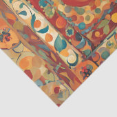 Fett und trendy rooster seidenpapier (Detail)