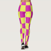 Fett und zeitlos: Prüfplatinenmuster Leggings (Rückseite)