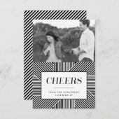 Fett-Urlaubsreise-Verlobung, neue Karte (Vorne/Hinten)