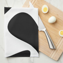 Fett verdrehte Blasen Moderne Schwarz und Weiß