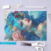 Fett Viktorianisches Dekoupage Paper Seidenpapier (Handwerk)