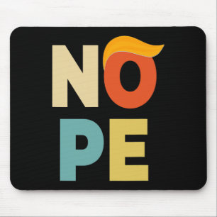 Fett Vintager Stil Funny Anti-Trump Mousepad