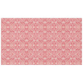 Fett Vintages Blumenmuster in Rosa und Weiß Tischdecke (Vorderseite (Horizontal))