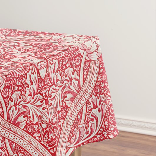 Fett Vintages Blumenmuster in Rosa und Weiß Tischdecke (Beispiel)