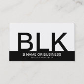 fett visitenkarte (Vorderseite)