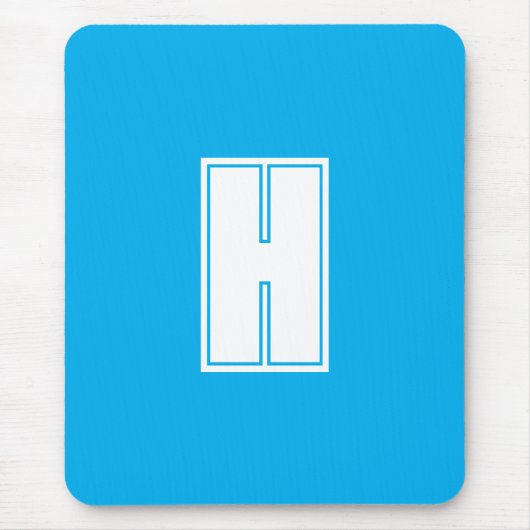 Fett weiß, hell und hell mousepad (Vorne)