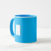 Fett weiß, hell und hell tasse (Vorderseite Links)