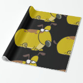 Fett Welpenpapier Geschenkpapier (Ungerollt)