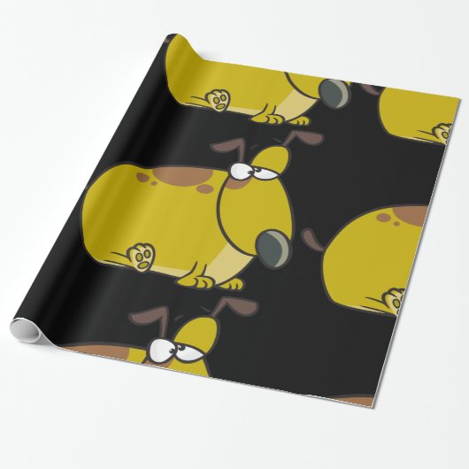 Fett Welpenpapier Geschenkpapier (Ungerollt)