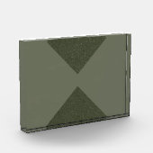 Fett X Geometrisches Foto für grün moss (Links)