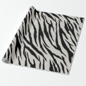Fett Zebra Print Wrapping Paper Geschenkpapier (Ungerollt)