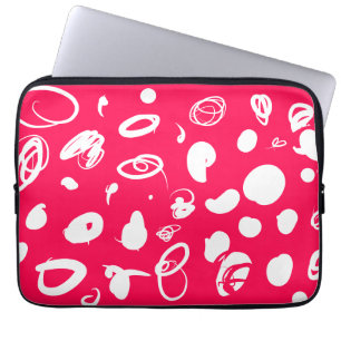 Fettabstraktes Design Elektronik Bag Laptopschutzhülle