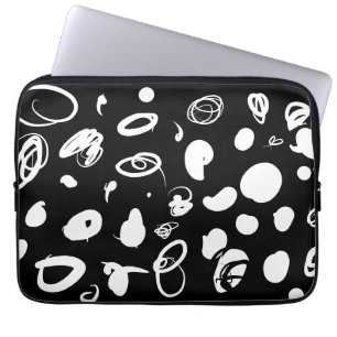 Fettabstraktes Design Elektronik Bag Laptopschutzhülle