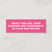 Fettangebot Mini Visitenkarte (Vorderseite)