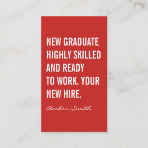 Fettangebot Visitenkarte