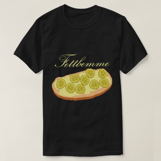 Fettbemme Ostdeutschland DDR Sachsen DDR Larg T-Shirt (Design vorne)