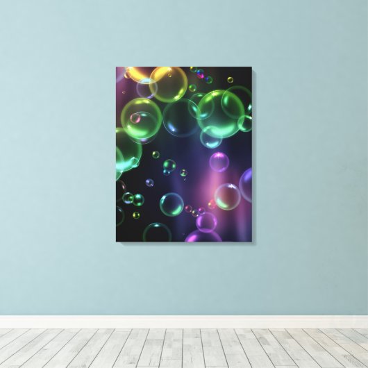 Fettblasen Leinwanddruck (Insitu (Holzboden))