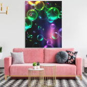 Fettblasen Leinwanddruck (Insitu (Wohnzimmer))