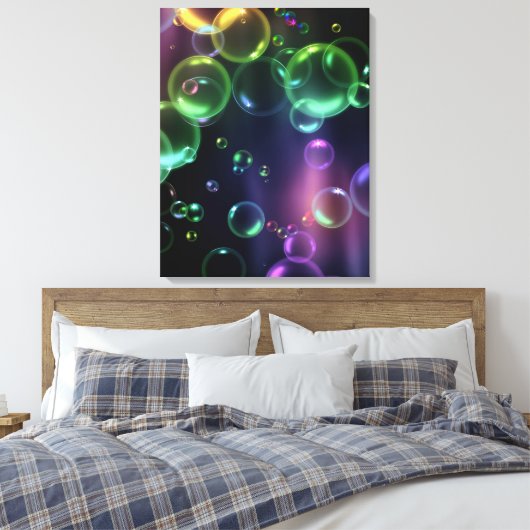 Fettblasen Leinwanddruck (Insitu (Schlafzimmer))