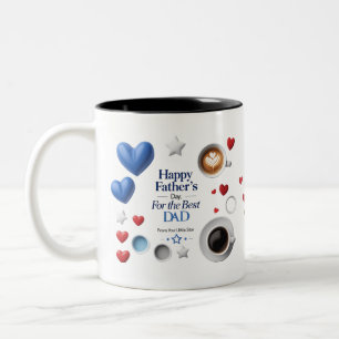 Fettblende Zweifarbige Tasse