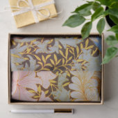 Fettblumendesign Wm Morris Seidenpapier (Geschenk)
