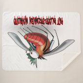 Fettblutbetrunkene Mücke Sherpadecke (Vorderseite (Horizontal))