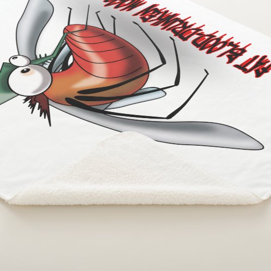 Fettblutbetrunkene Mücke Sherpadecke (3/4)