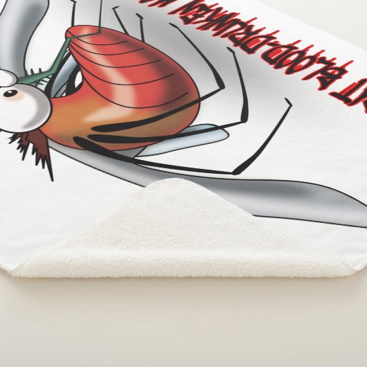 Fettblutbetrunkene Mücke Sherpadecke (3/4)