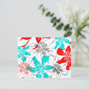 Fettblüten Postkarte