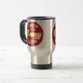 Fettbrauen zum Durchfluss von Kaffee Reisebecher (Vorderseite Links)