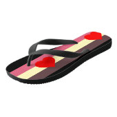 Fettdruck Badesandalen (Schrägansicht)