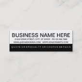 Fettdruck BURRITOS Kundenbindung Treuekarte (Rückseite)