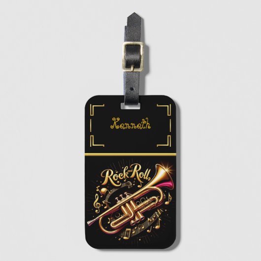 Fettdruck Gepäckanhänger (Vorderseite Vertikal)