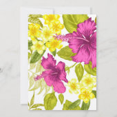 Fettdruck mit Retro Type Foto Abschluss Einladung (Rückseite)