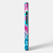 Fettdruckausdruck Abstrakt Case-Mate iPhone Hülle (Rückseite / Links)