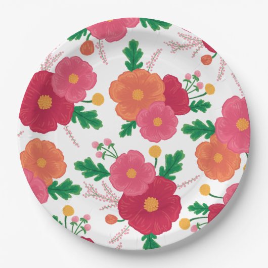 Fettdruckplatte Pappteller (Vorderseite)