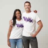 Fette ABSTRACTE BLUMEN Stil-Aussage T-Shirt (Unisex)