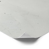Fette abstrakte 3D Rot Schwarz Weiß Poster (Ecke)