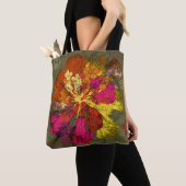 Fette Abstrakte Blüte Tasche (Von Nahem)