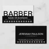 fette BARBER-Kundenkarte Treuekarte (Vorne/Hinten)