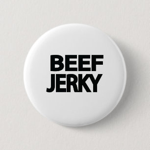 Fette Beef Jerky-Typografie Button