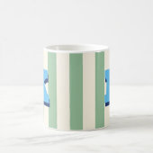 Fette benutzerdefinierte Initiale, personalisierte Kaffeetasse (Mittel)