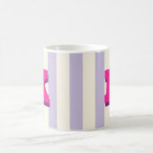 Fette benutzerdefinierte Initiale, personalisierte Kaffeetasse (Mittel)