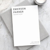 Fette Bezeichnung und Textgeschäft Post-it Klebezettel