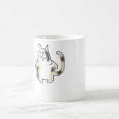 Fette Bowlegged Katze Kaffeetasse (Mittel)
