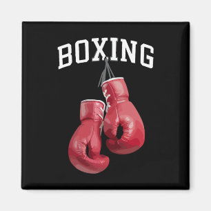 Fette Boxhandschuhe Boxen Kickboxen Boxfan Magnet